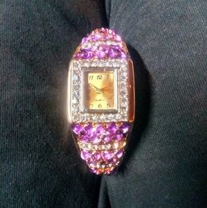 Women's purple watch